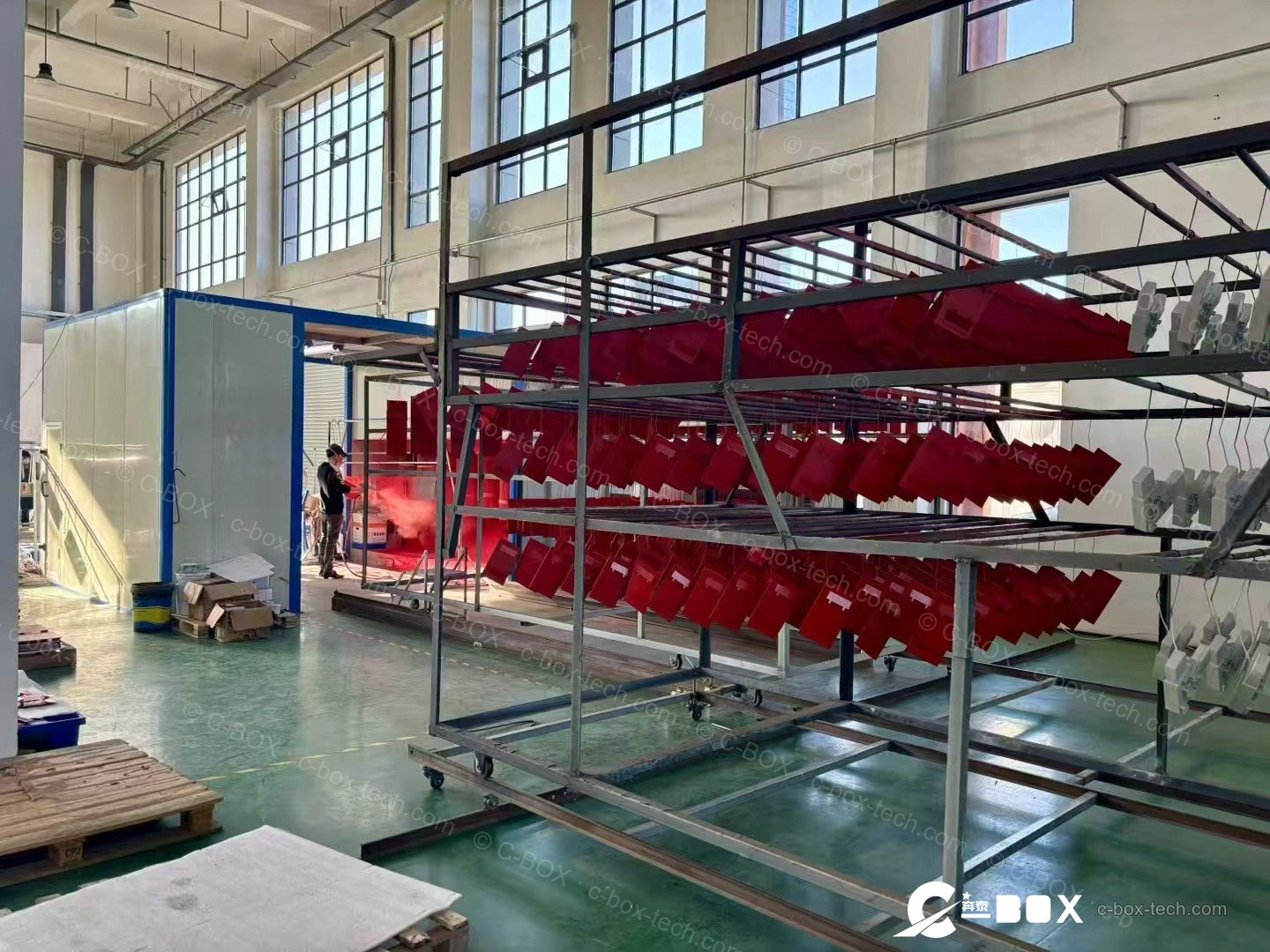 Powder coating custom colors